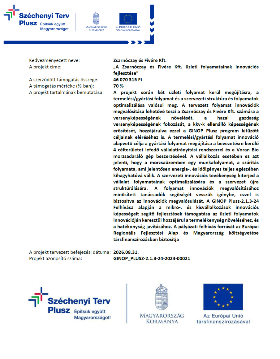 Sz�chenyi Terv Plusz